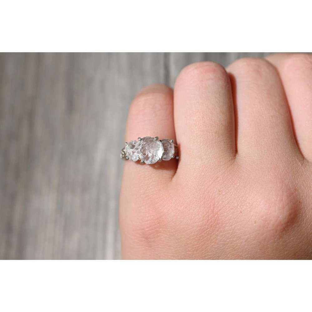 Engagement rings, raw diamond ring, raw stone ring, alternative engageme…